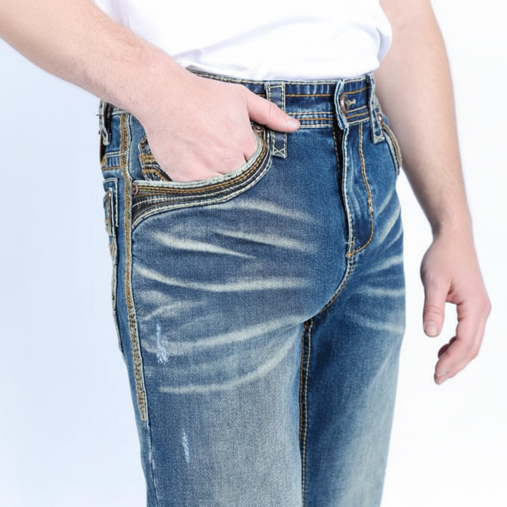 Holt Slim Boot Cut Jeans