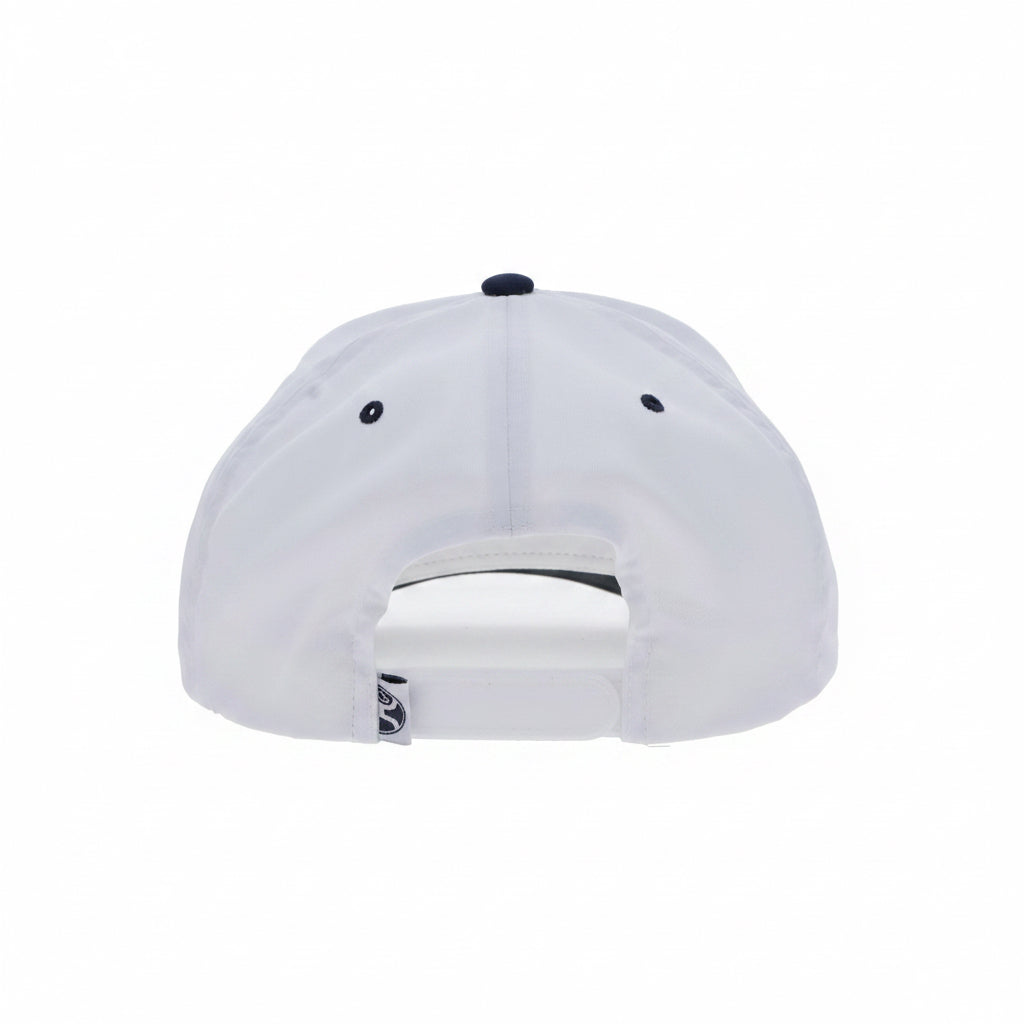 Back view of Hooey OG 5-Panel Trucker Cap with mesh back and snapback closure