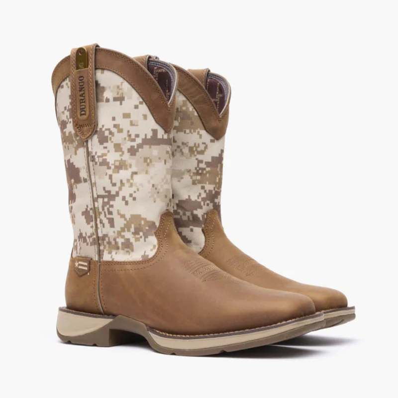 Rebel By Durango® Desert Camo Pull-On Western Boot