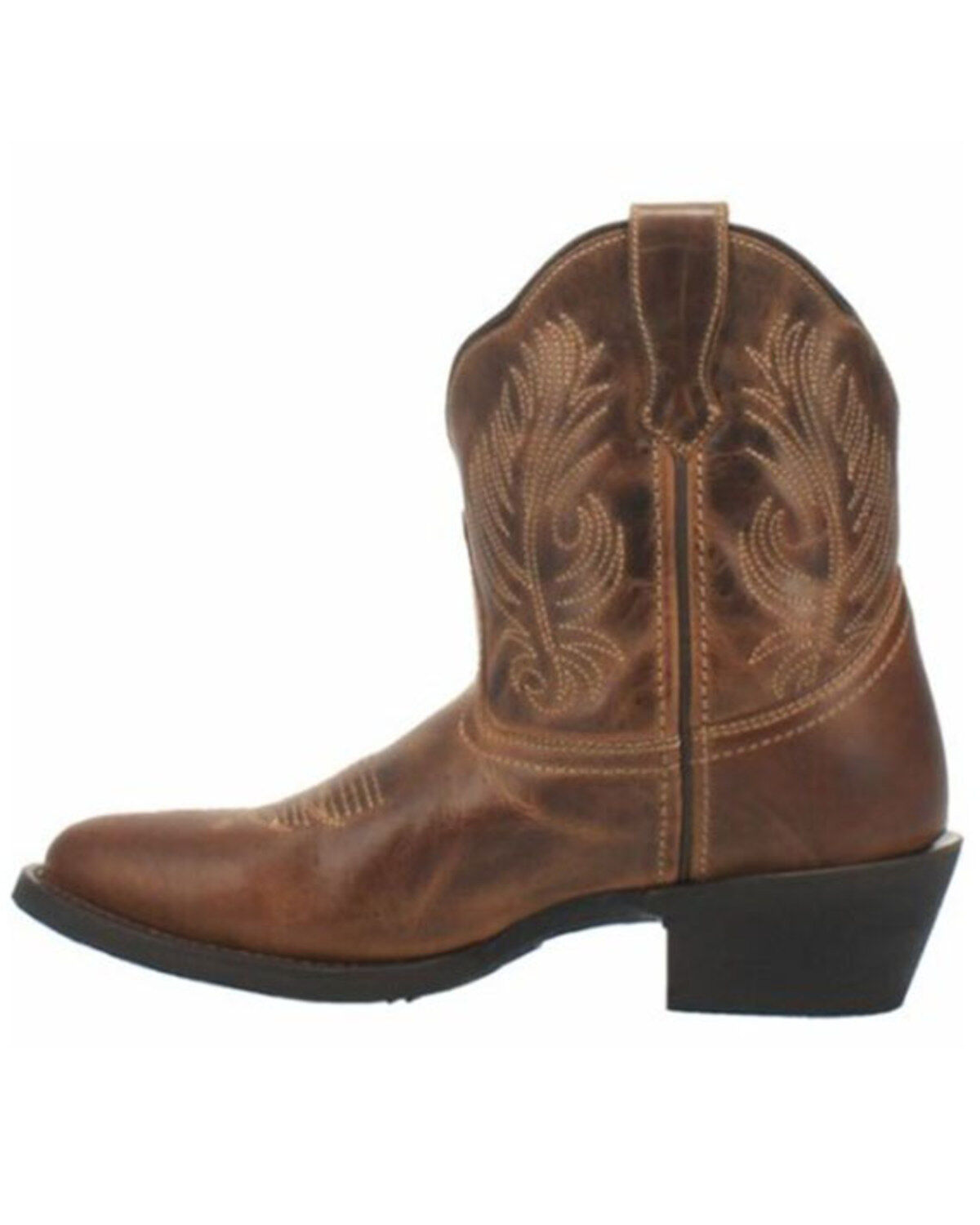 8 Tan Distressed Tori R Boots