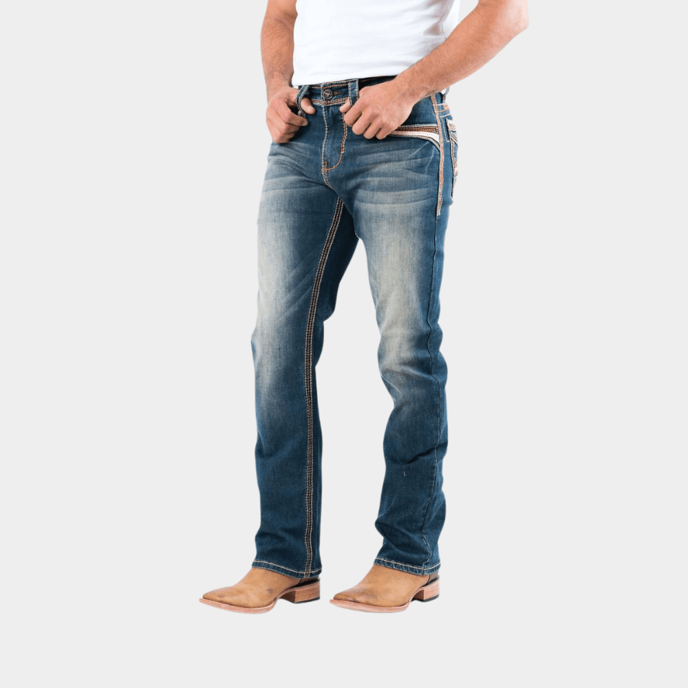 Holt Slim Straight Leg Jeans