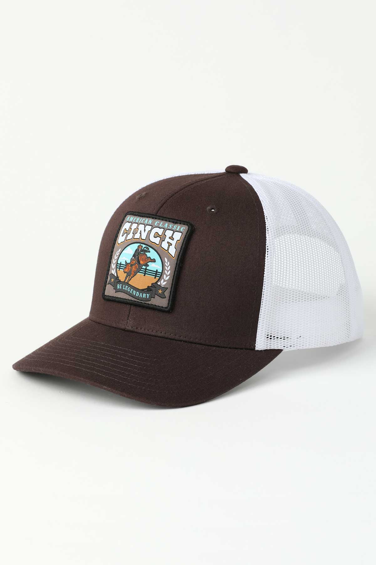 Cinch Brown Trucker Hat