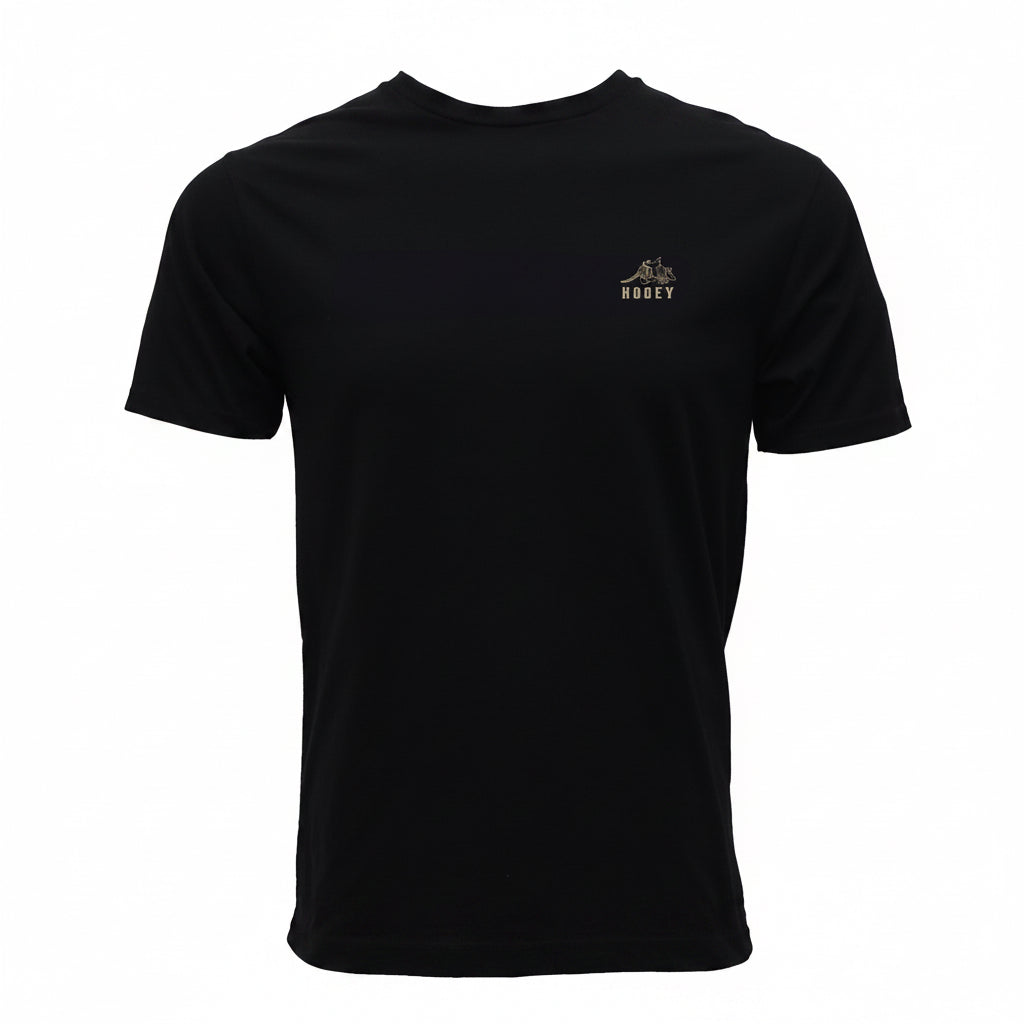 Hooey Desert Dillo T-Shirt front view in black