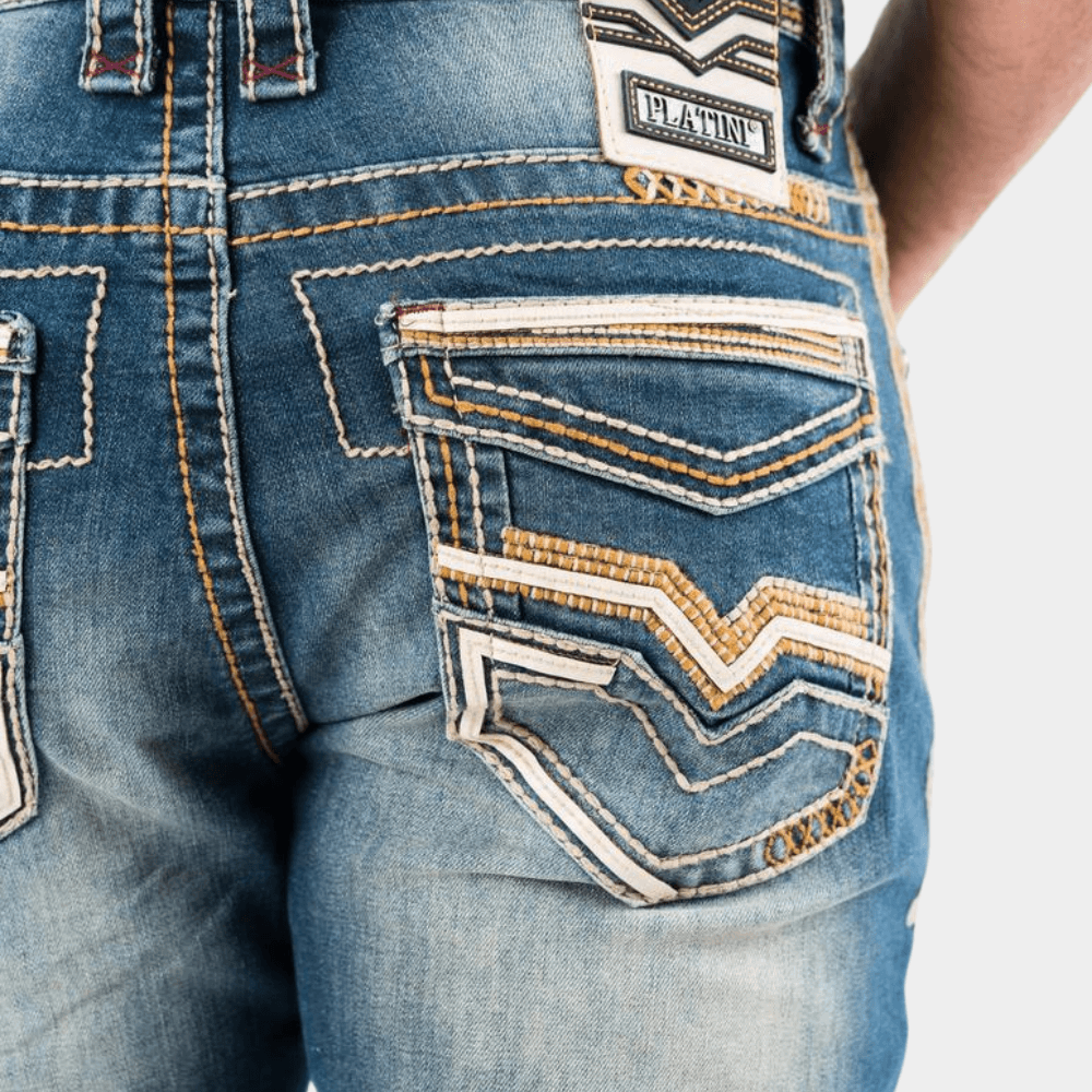 Holt Slim Straight Leg Jeans