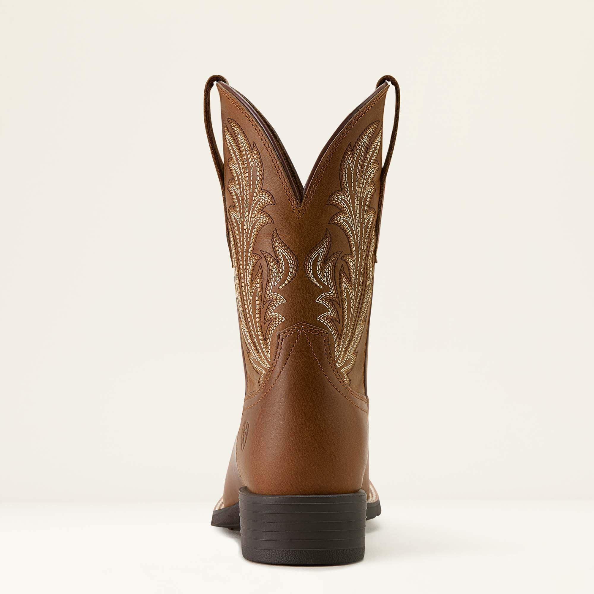 Round Up Filly Wide Square Toe Western Boot