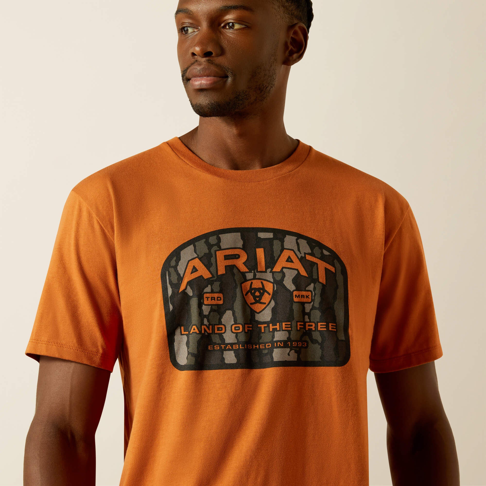 Ariat Underlands Camo Badge T-Shirt