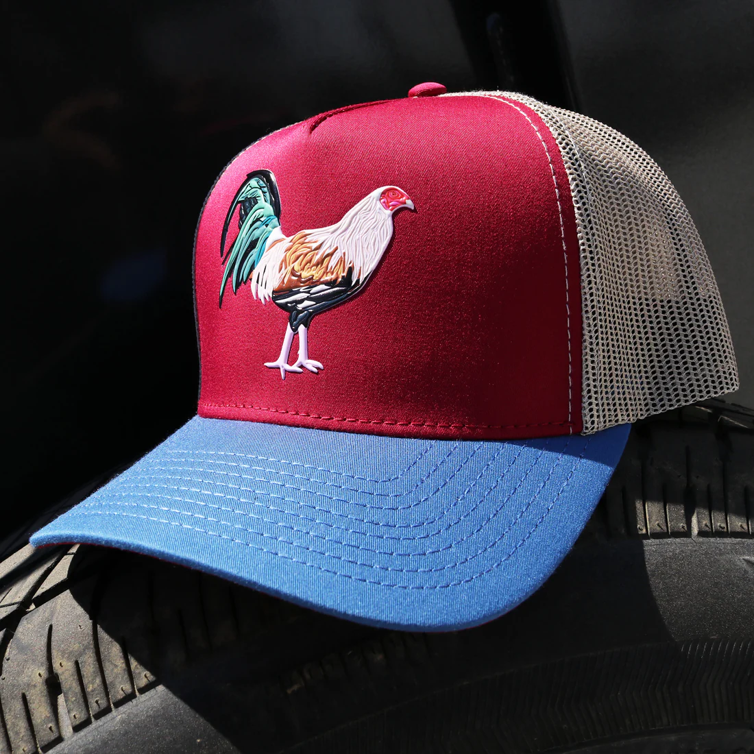 Gallo Giro Blue/Maroon/Khaki AVC Hat