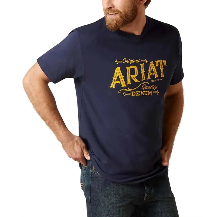 Ariat Denim Label Midnight Short Sleeve