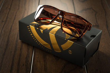 VISE Z87 SUNGLASSES TORTOISE FRAME: