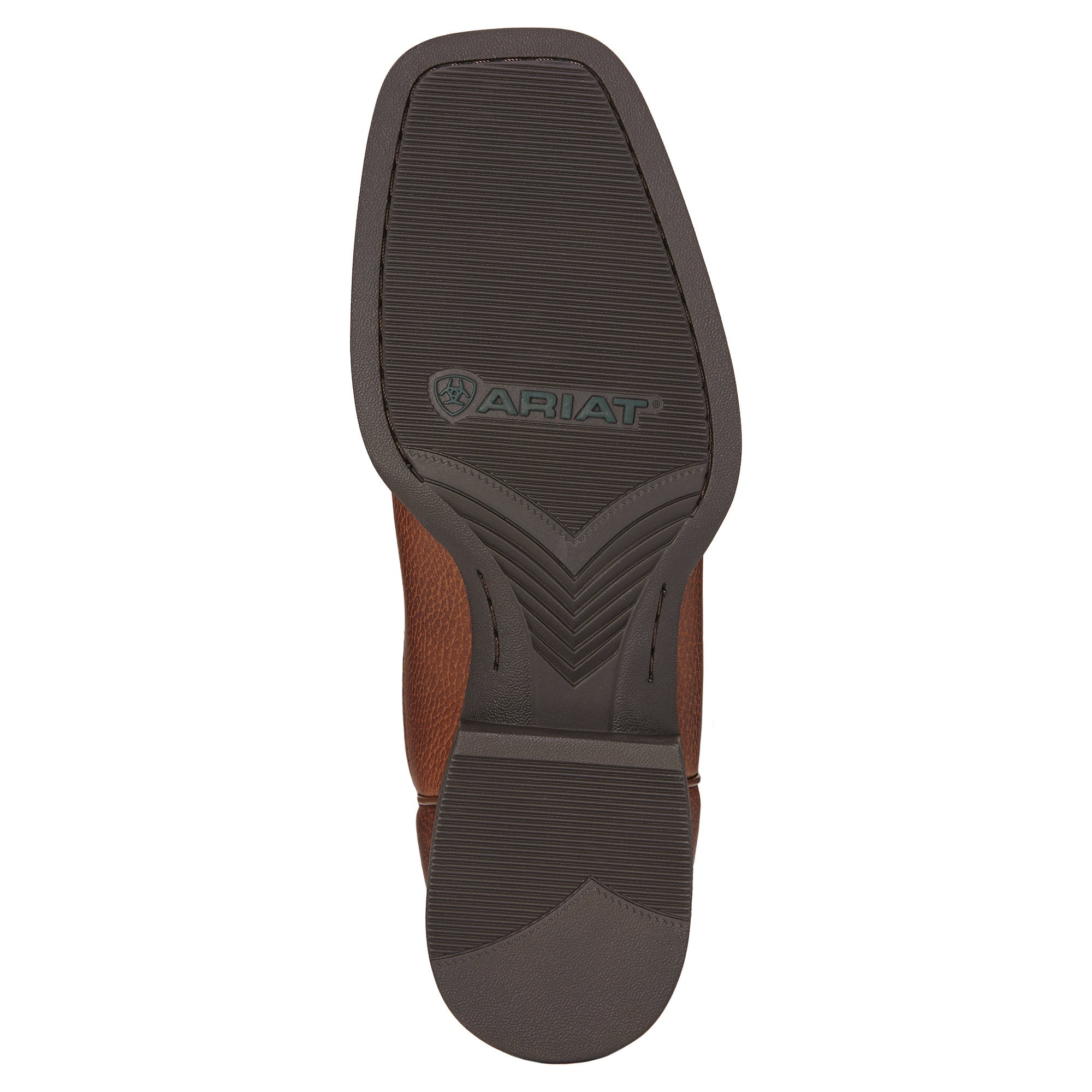 Bota vaquera deportiva de punta cuadrada ancha 