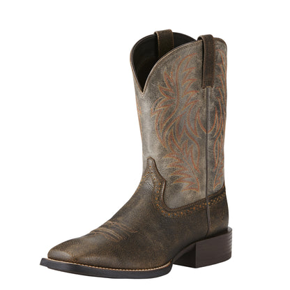 Sport Wide Square Toe Western Boot