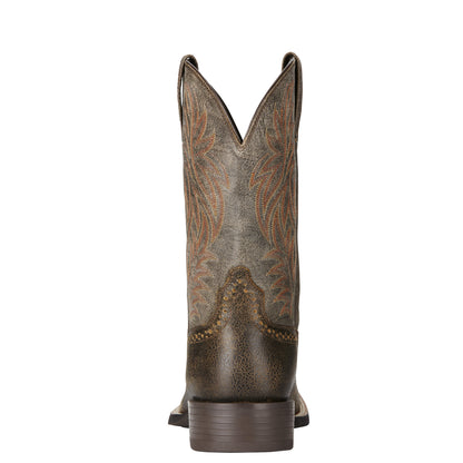 Sport Wide Square Toe Western Boot