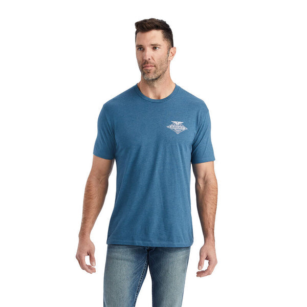 Ariat Men's Work Eagle Steel Blue T-Shirt