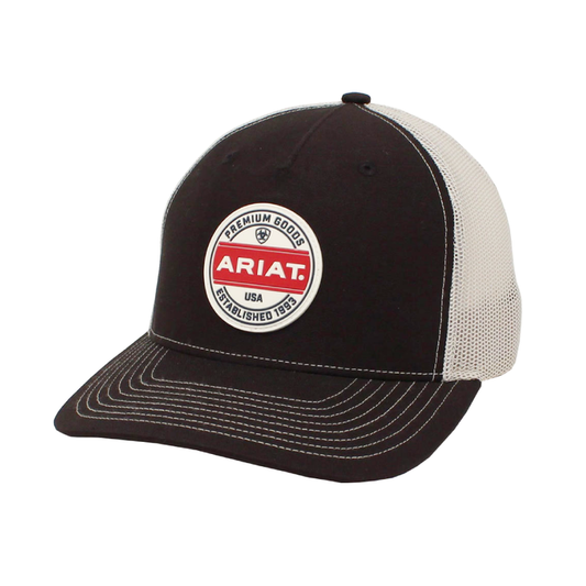 ARIAT MEN R112 LOGO RUBBER PATCH BLACK