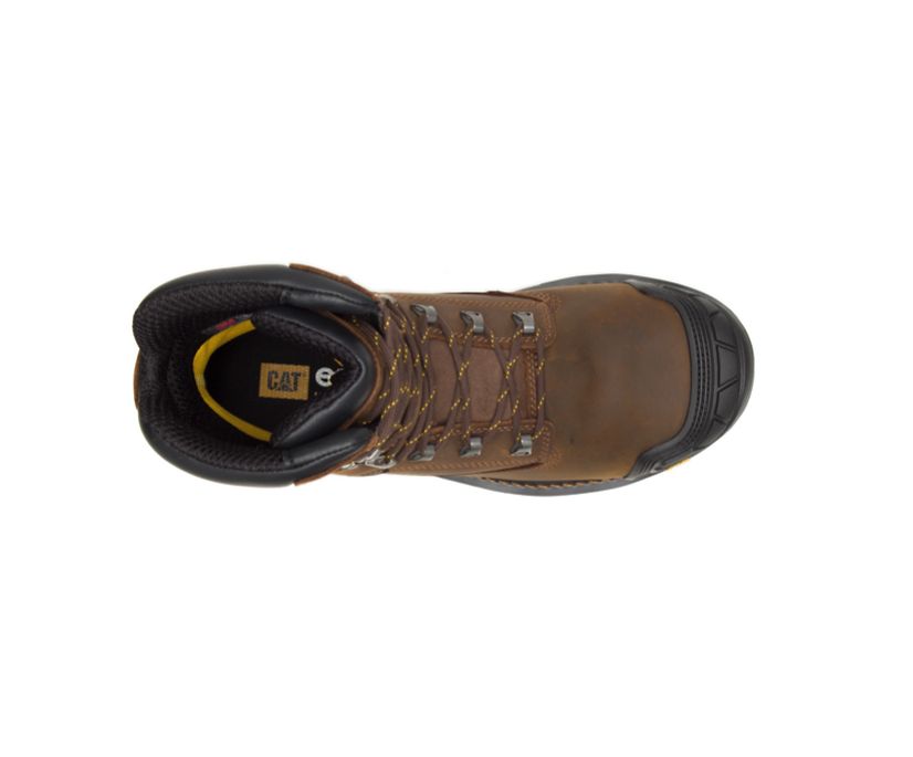 Bota de trabajo impermeable con punta de material compuesto Thinsulate™ de 8" para excavadora XL