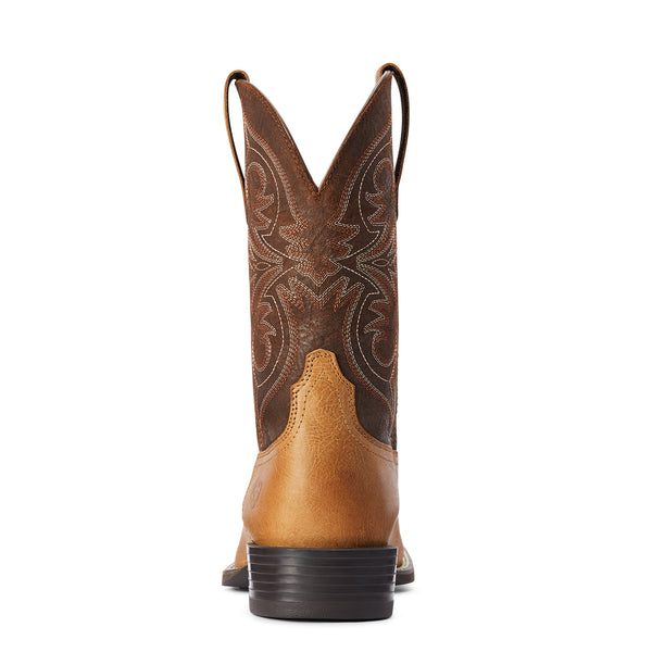 Bota vaquera de punta cuadrada ancha Sport Pardner 