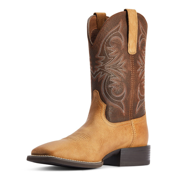 Bota vaquera de punta cuadrada ancha Sport Pardner 