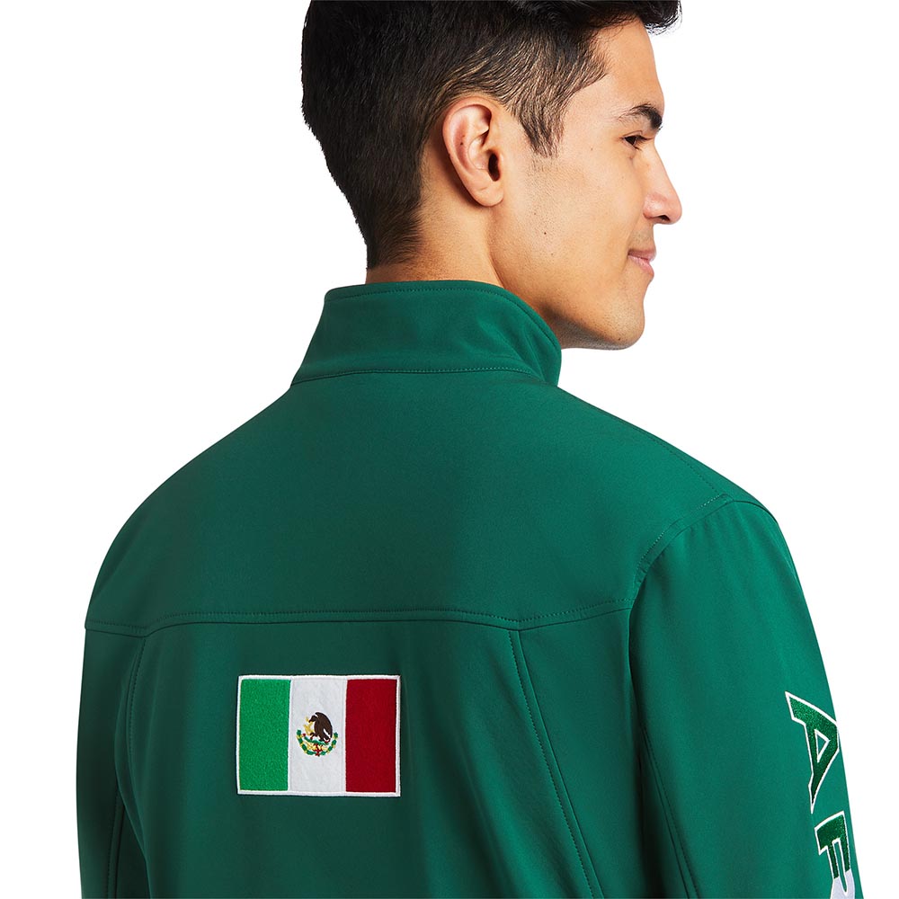 Ariat Men's Softshell Jacket Mexico Green