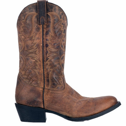 Laredo Men's Distressed Round Toe Boots