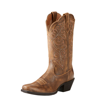 Round Up Square Toe Western Boot