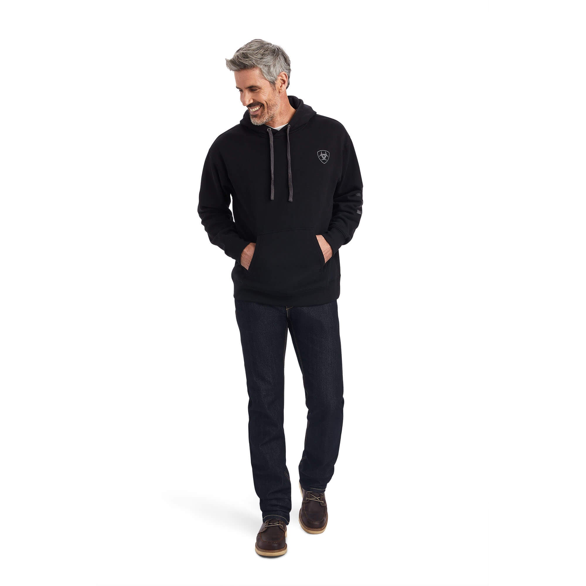 Sudadera con capucha y logotipo
