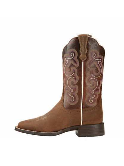 Women's Ariat Badlands Brown Quickdraw