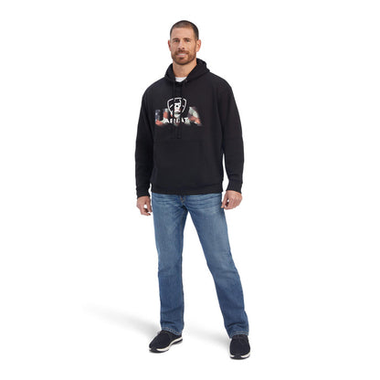 Ariat Men's USA Proud Hoodie Sweatshirt