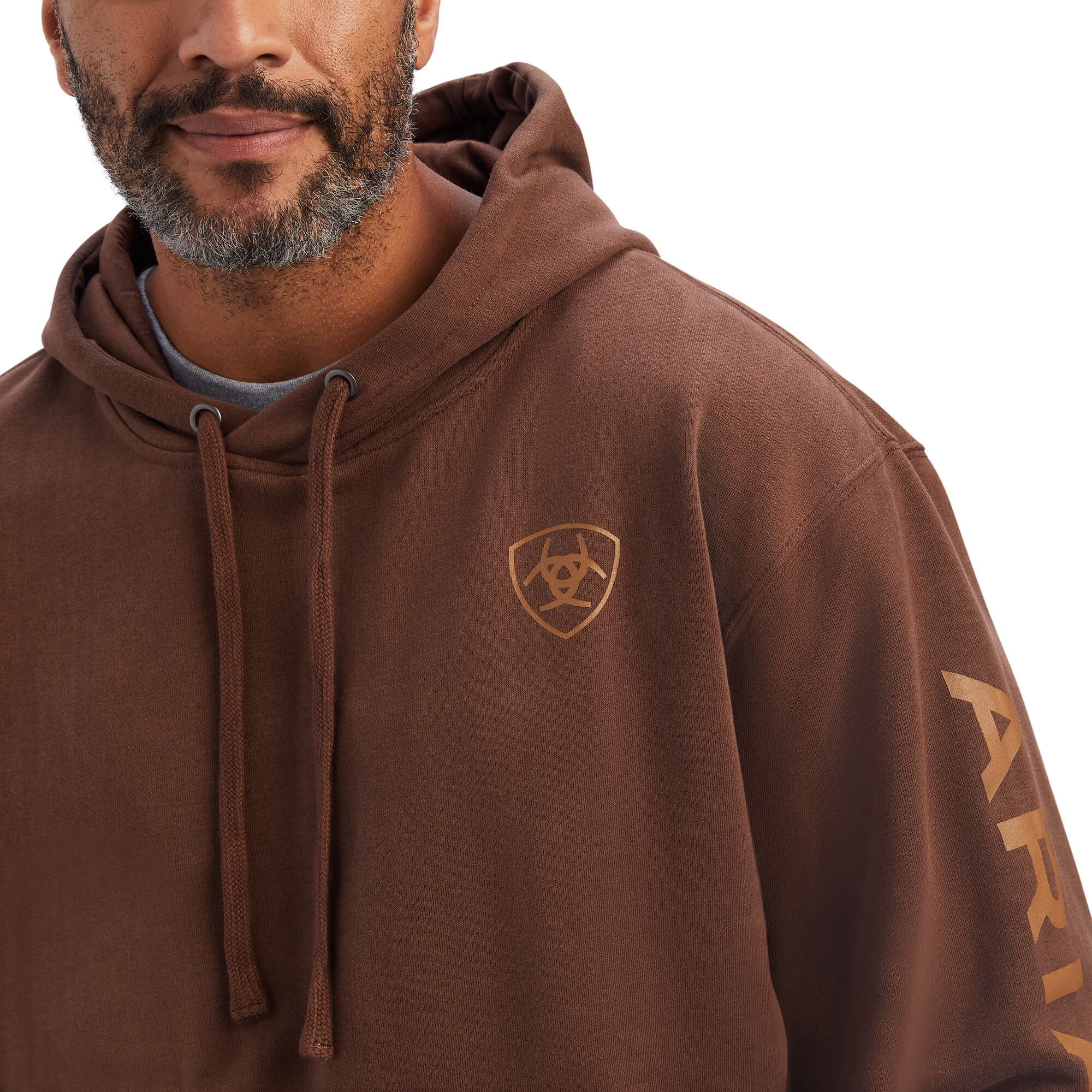 Sudadera con capucha y logotipo