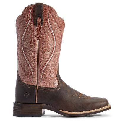 Ariat Women's Primetime Dark Java/Petal Pink