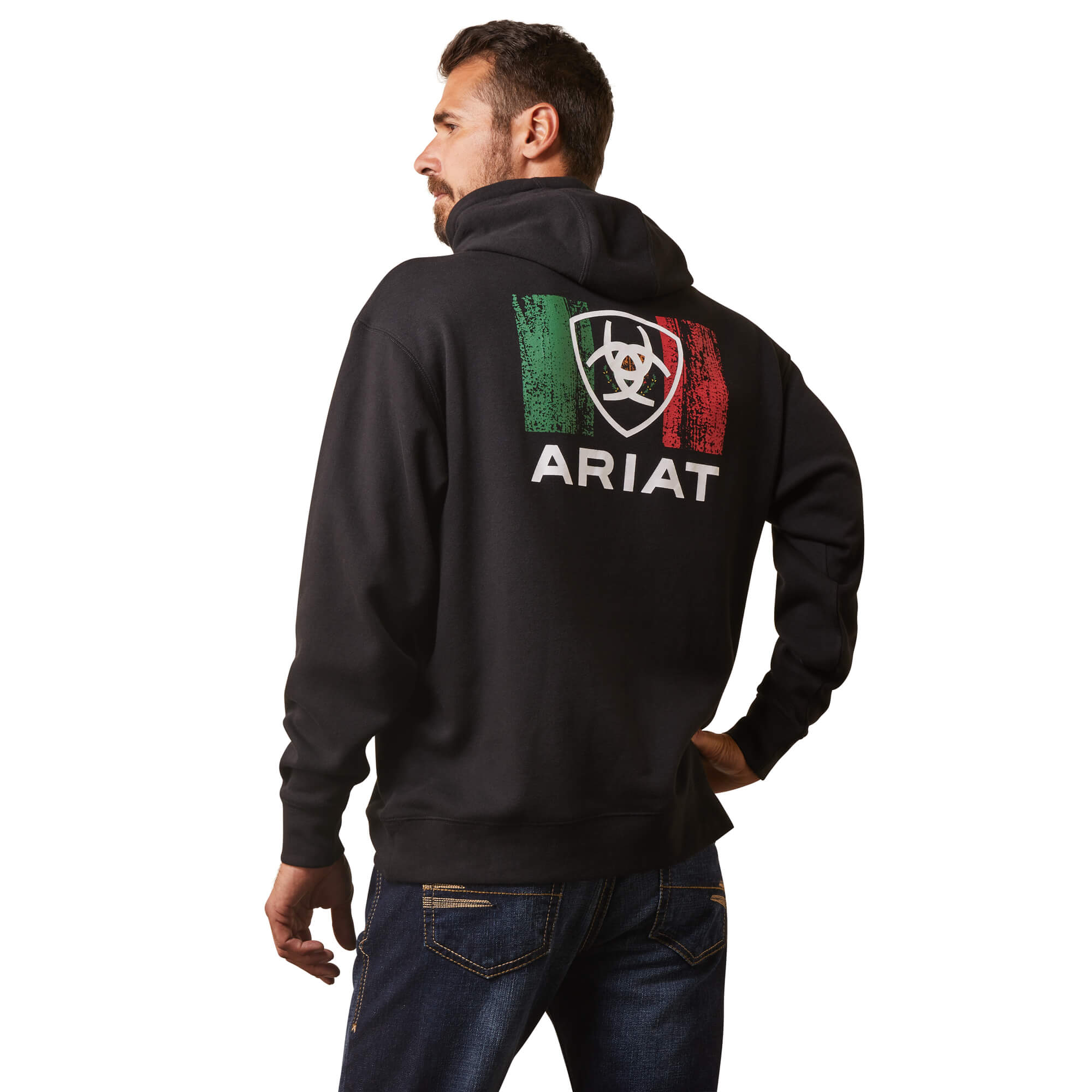 Sudadera con capucha del escudo de México 