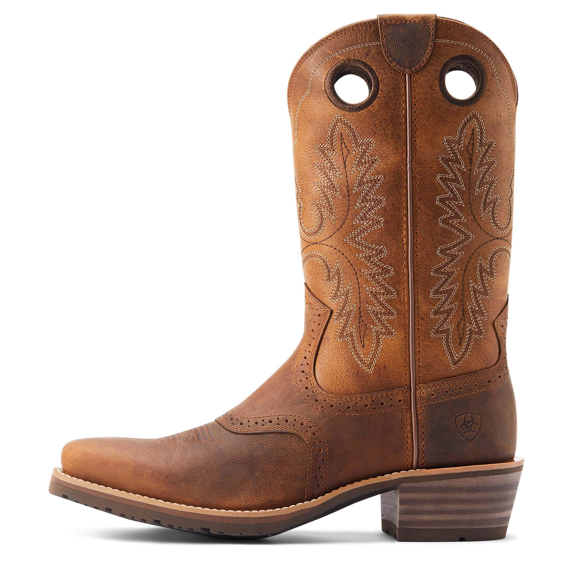 Bota vaquera de punta cuadrada Hybrid Roughstock 