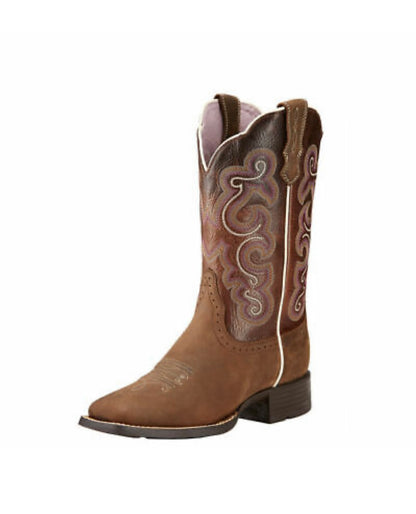 Women's Ariat Badlands Brown Quickdraw